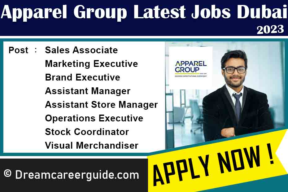 Apparel Group job vacancy Latest Job Openings 2023