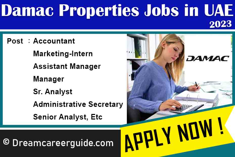 Damac Properties UAE Jobs 2023 Latest Openings