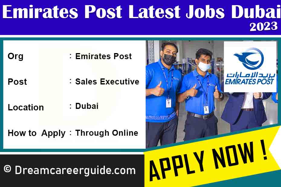 Emirates Post Careers Latest Job Openings 2023