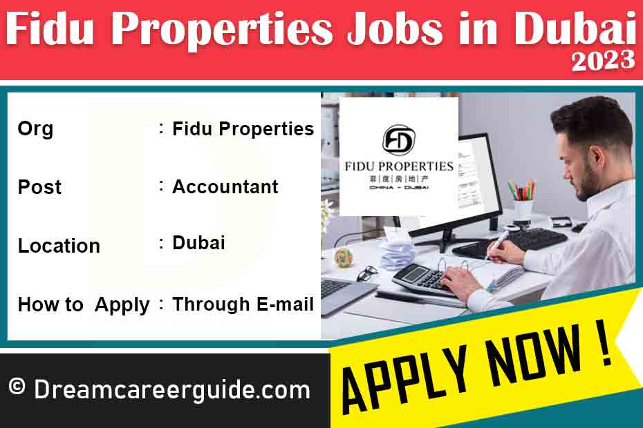 Fidu Properties Careers Latest Job Openings 2023