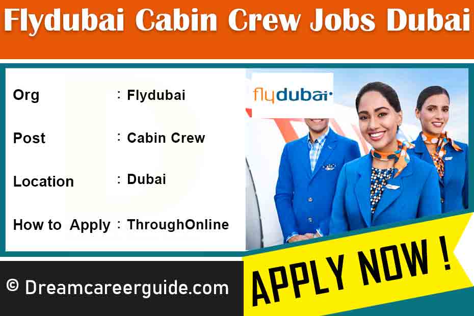 Flydubai cabin crew careers Latest Job Openings 2023