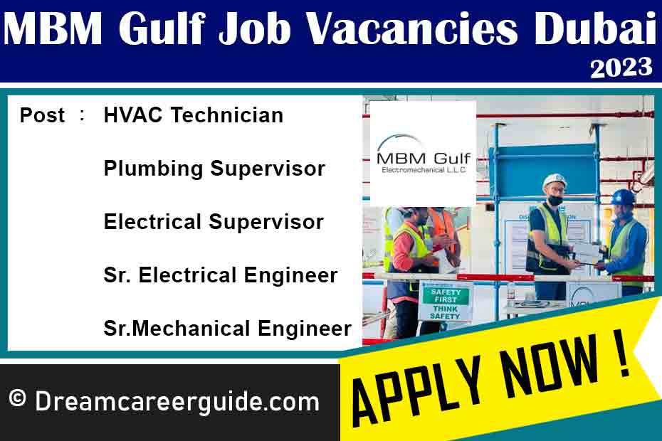 MBM Gulf Electromechanical LLC Job Vacancies Dubai