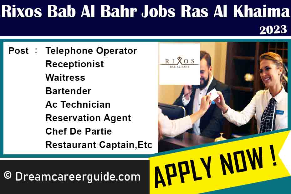 Rixos Bab Al Bahr Careers Latest Job Openings 2023