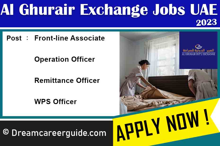 Al Ghurair International Exchange Jobs UAE Latest Openings