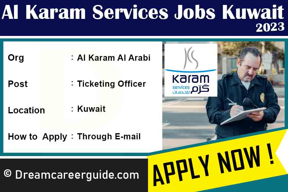 Al Karam Al Arabi for Catering Services Jobs Latest Openings
