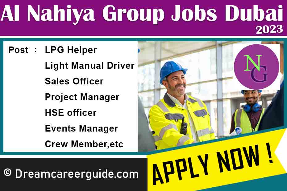 Al Nahiya Group Vacancies Latest Openings 2023