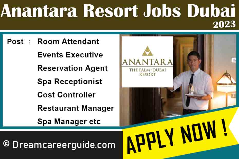 Anantara Job Vacancies Latest Job Openings 2023