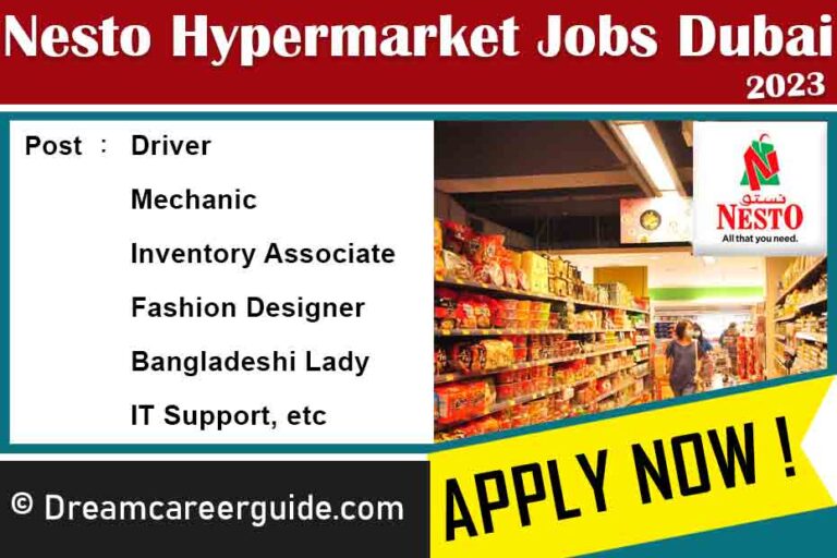 Nesto Hypermarket Dubai Job Vacancy 2023 Latest Openings
