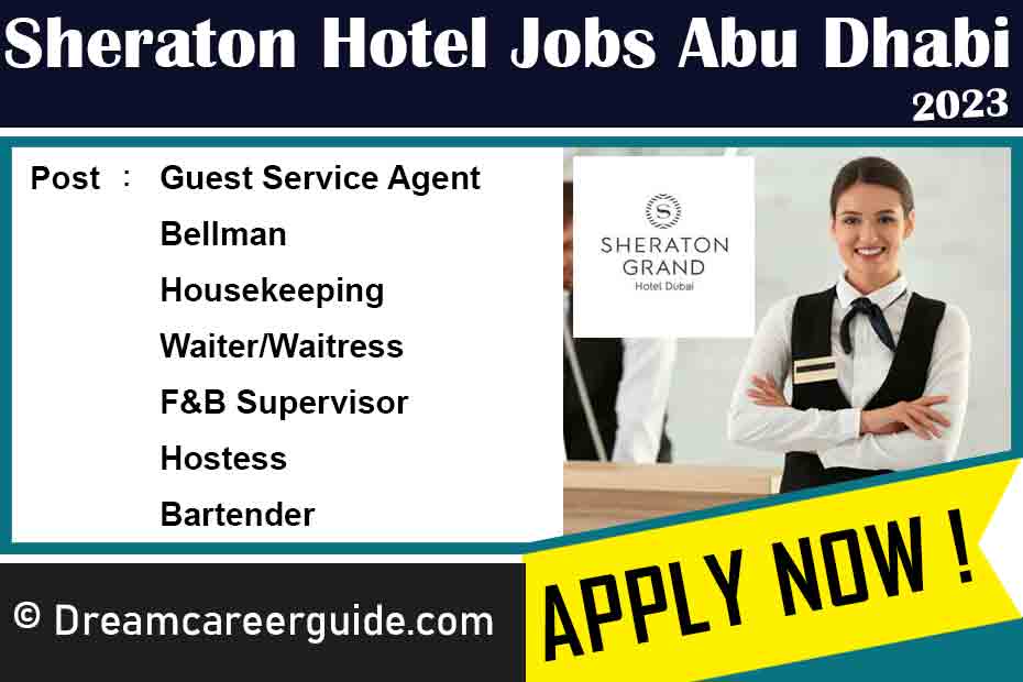 Sheraton Careers UAE Latest Job Openings 2023