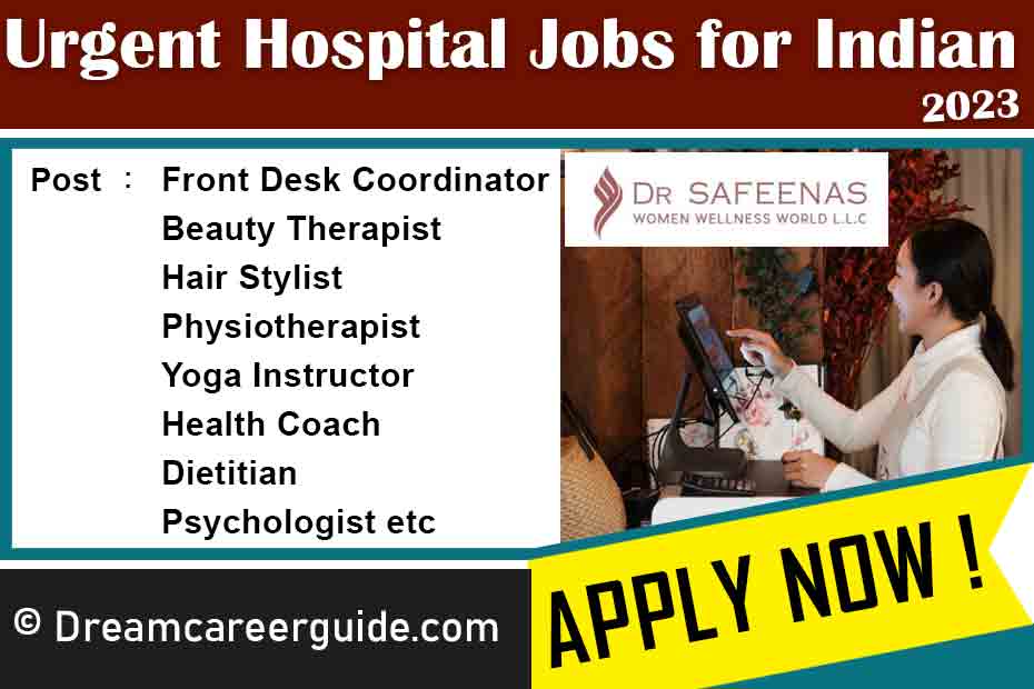 Urgent Hospital Jobs in Dubai for Indian Latest Opening 2023