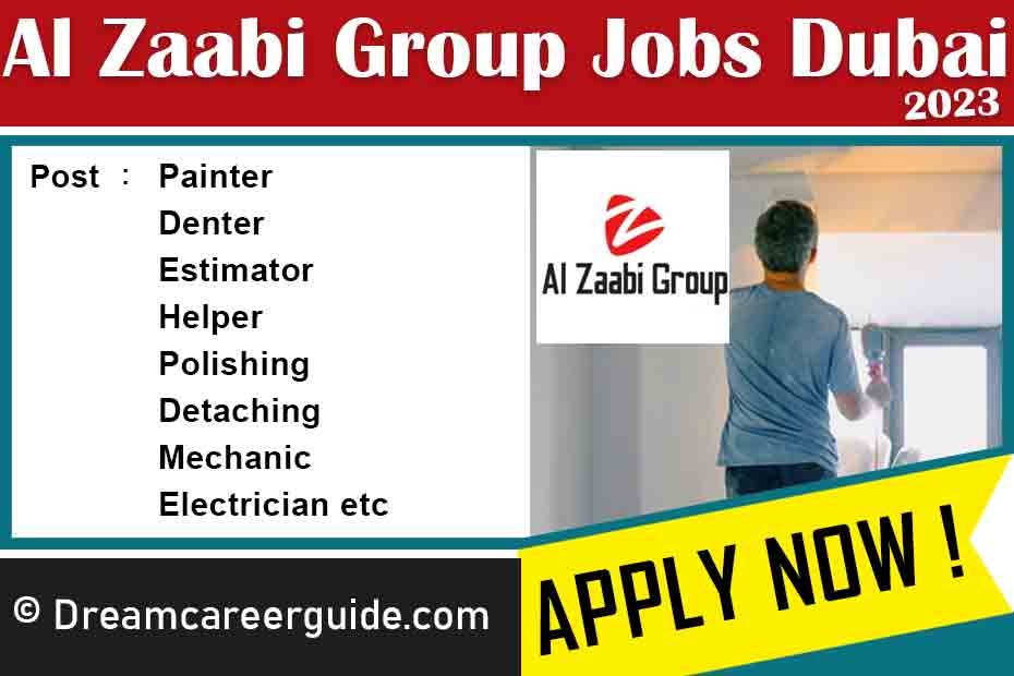Al Zaabi Group Careers Latest Job Openings 2023