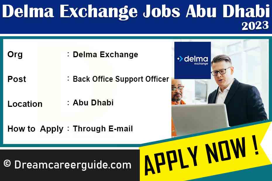 Delma Exchange Careers Latest Job Openings 2023