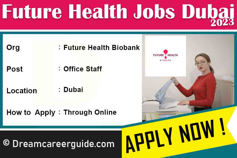 Future Health Biobank GCC Jobs Latest Openings 2023
