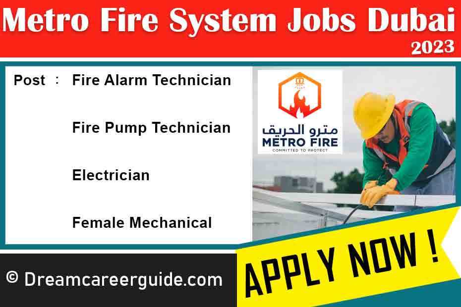 Metro Fire Systems LLC Careers Latest Job Openings 2023