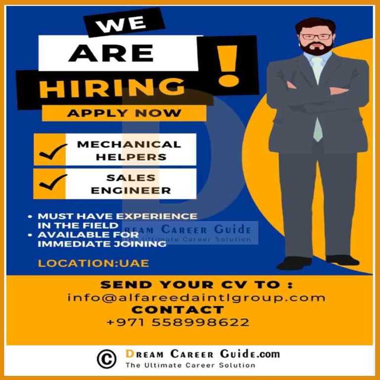 AL Najma Fareeda International Group Job Openings 2023