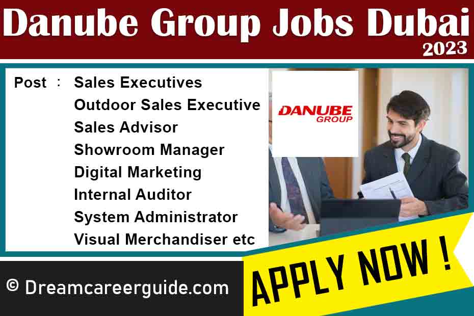 Danube Job Vacancy in Dubai Latest 2023