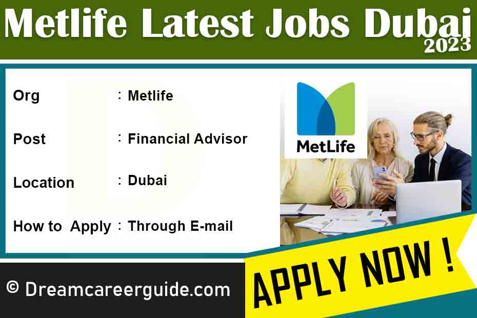 MetLife Job Openings Latest 2023