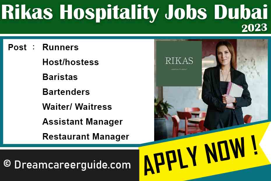 RIKAS Hospitality Group Job Openings Latest 2023