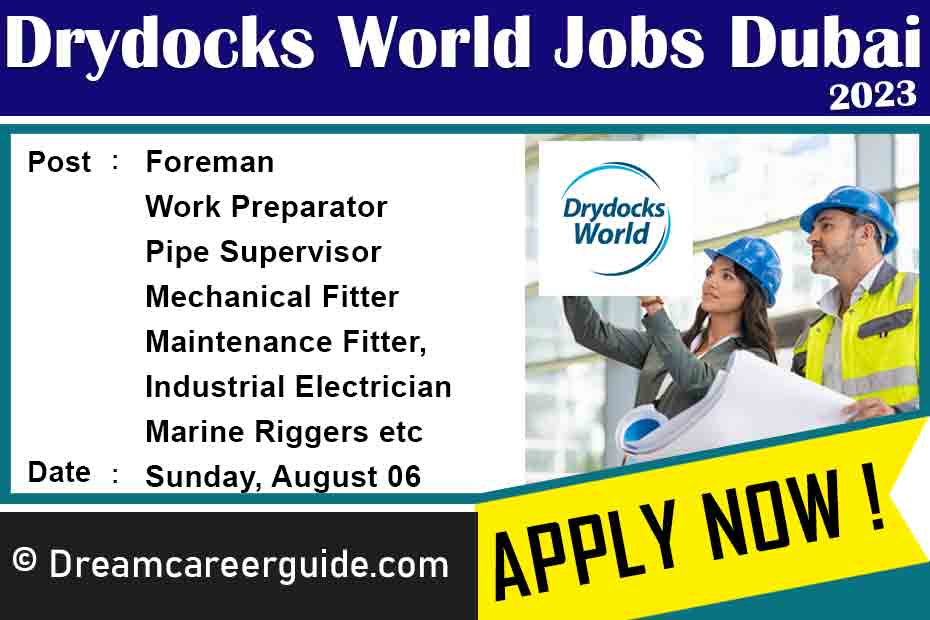 Drydocks World Dubai Job Vacancy 2023 Latest