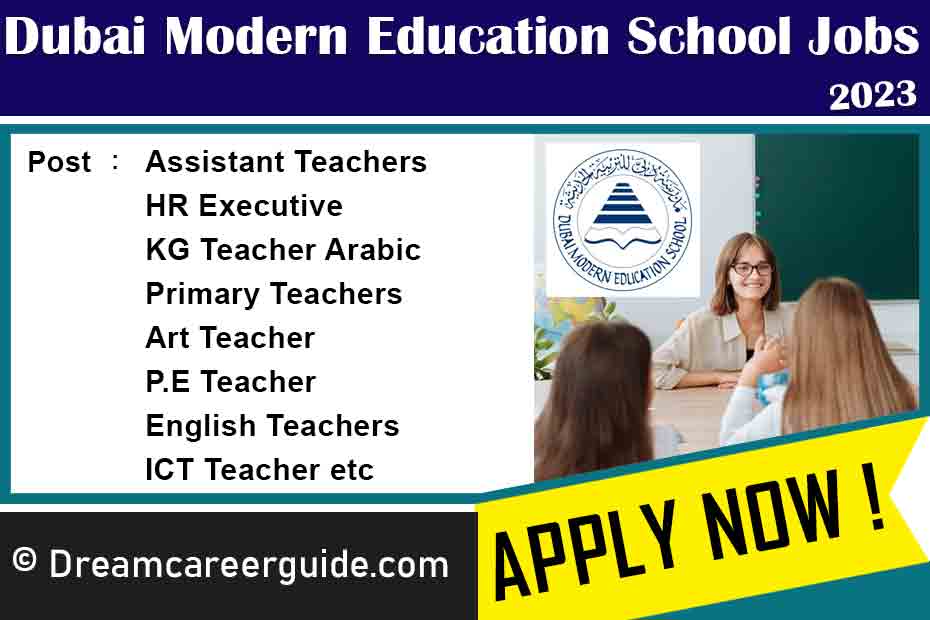 Dubai Modern Education School Latest Jobs 2023