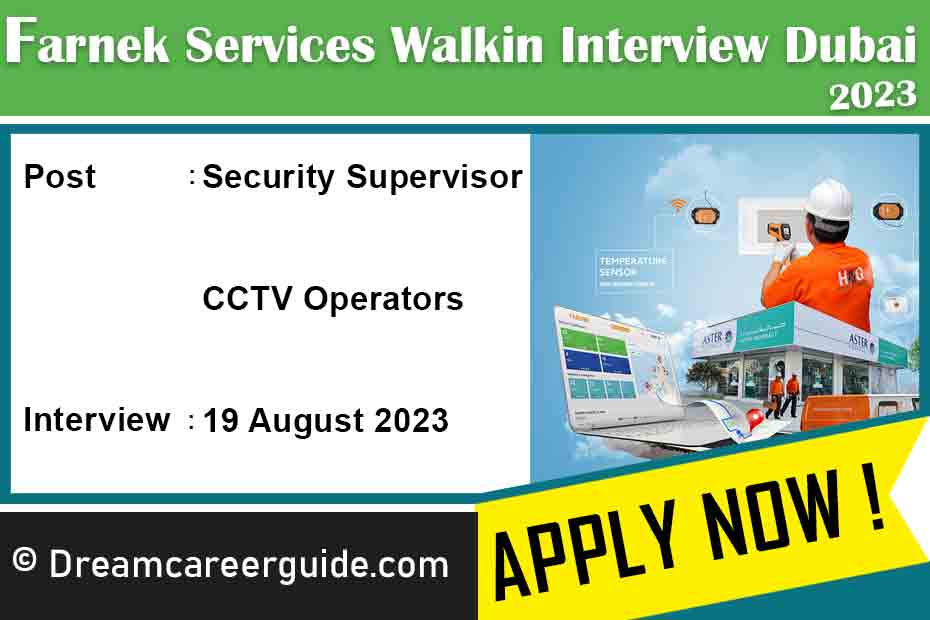 Farnek Careers Walk in Interview Dubai Your Chance Awaits!