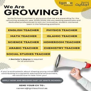 Ignite School Jobs Dubai Latest Openings 