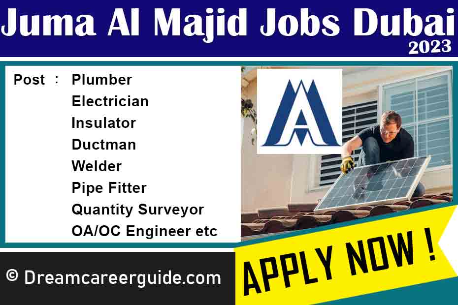 Juma Al Majid Job Vacancy 2023 Latest