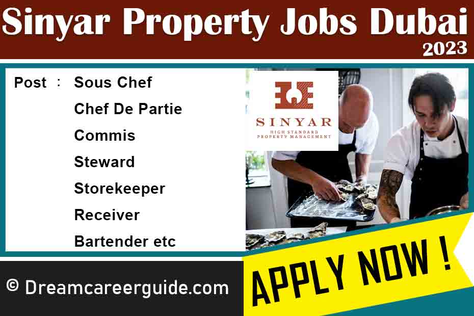Sinyar Property Management Careers Latest 2023