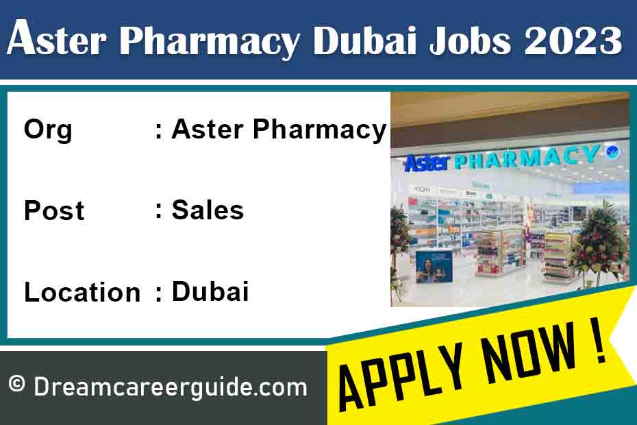 Unlock Your Future: Explore Aster Pharmacy Job Vacancy 2023 and Join a Thriving Healthcare Team!