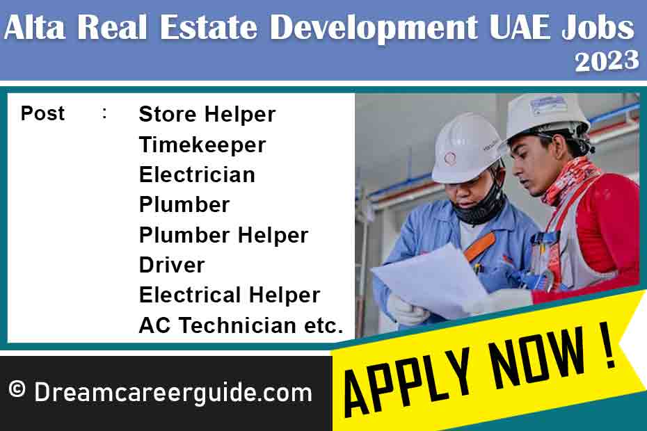 Multiple Job Openings at Alta Real Estate Development | Apply now 