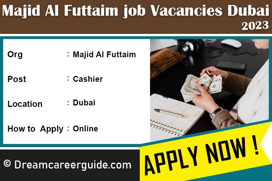 Majid Al Futtaim job Vacancies 2023 Dubai Job Vacancy