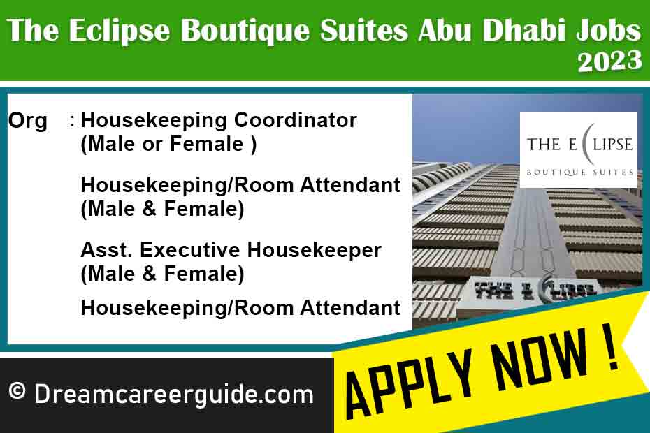 The Eclipse Boutique Suites Abu Dhabi Careers Latest Job Openings