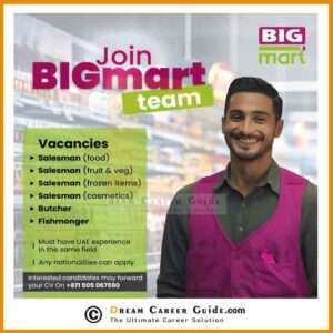 Big Mart Dubai Careers Latest Job Openings