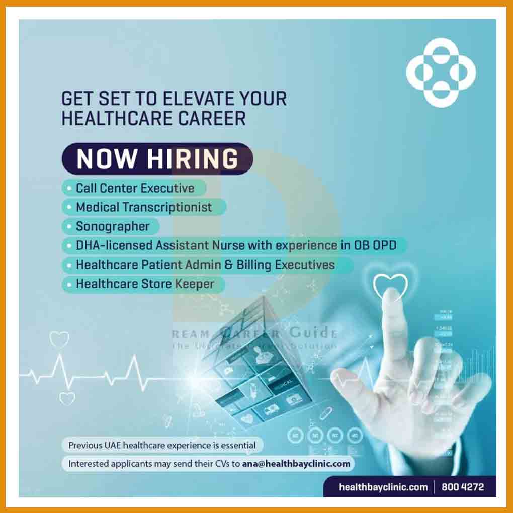 Health Bay Clinics Dubai Careers Latest Job Openings