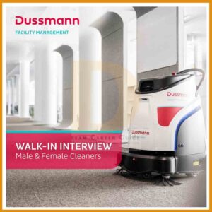 Dussmann Gulf LLC Vacancy in Dubai