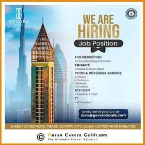 Gevora Hotel Jobs Dubai | Secure Your Dubai Employment Visa Now