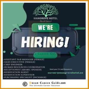 Mangrove Hotel Ras Al Khaimah Jobs
