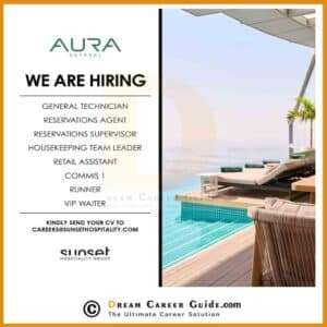 Sunset Hospitality Vacancy Dubai