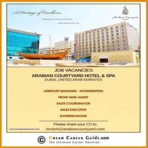 Arabian Courtyard Hotel & Spa jobs