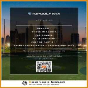 Dubai Golf Careers