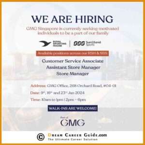 GMG Dubai vacancies 