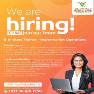 Mark & Save UAE Careers