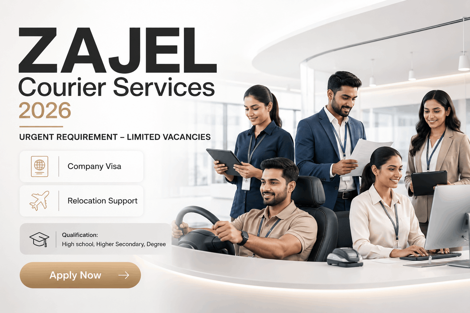 ZAJEL Courier Services Jobs | Jobs In Gulf Countries