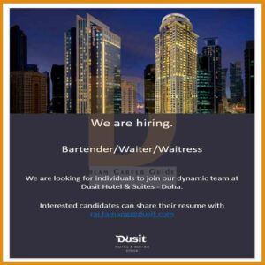 Dusit Hotels And Resorts Careers