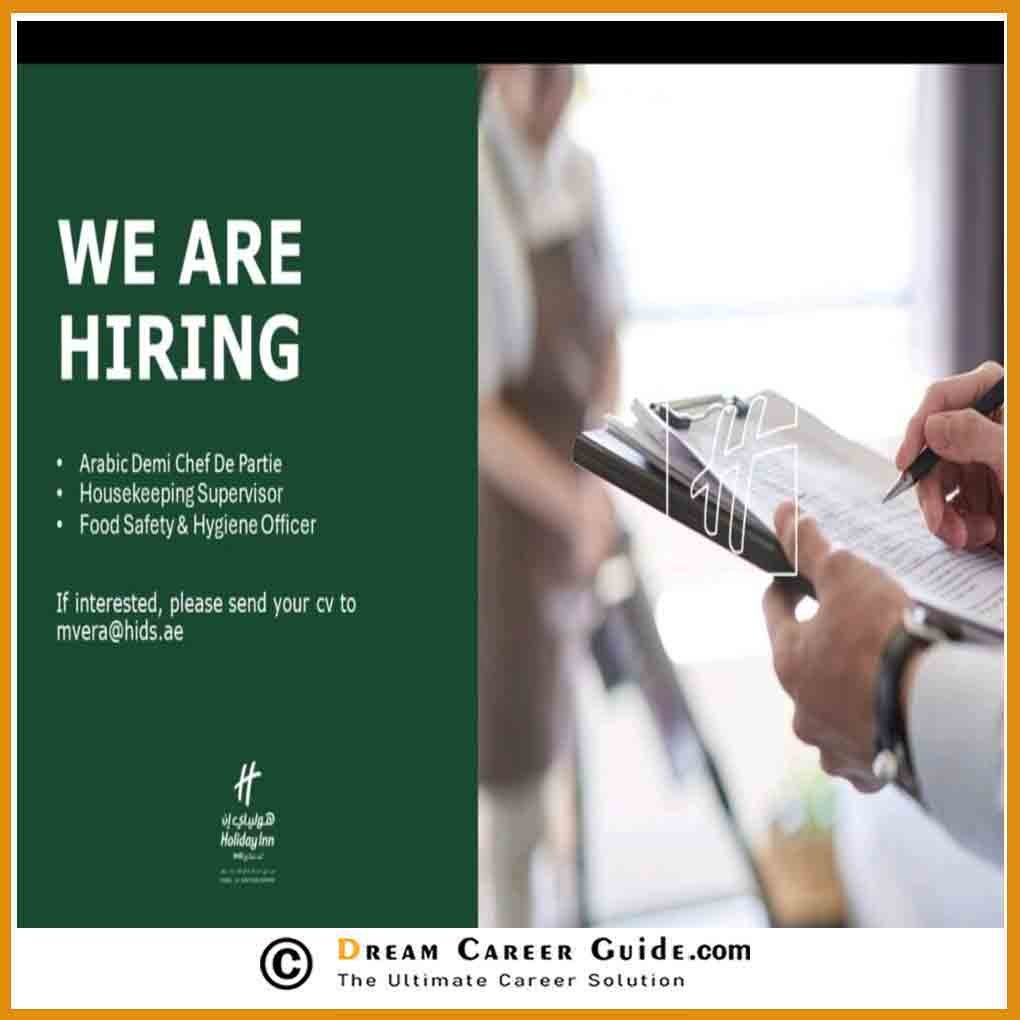 Holiday Inn Group Jobs Apply Now For Latest UAE Jobs