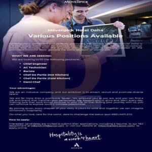 Movenpick Hotel Careers 