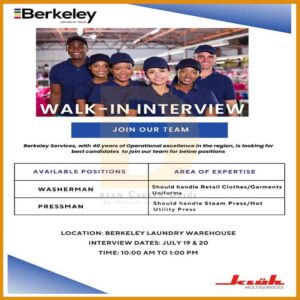 Berkeley Services Careers