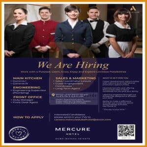 Mercure Barsha Heights Careers