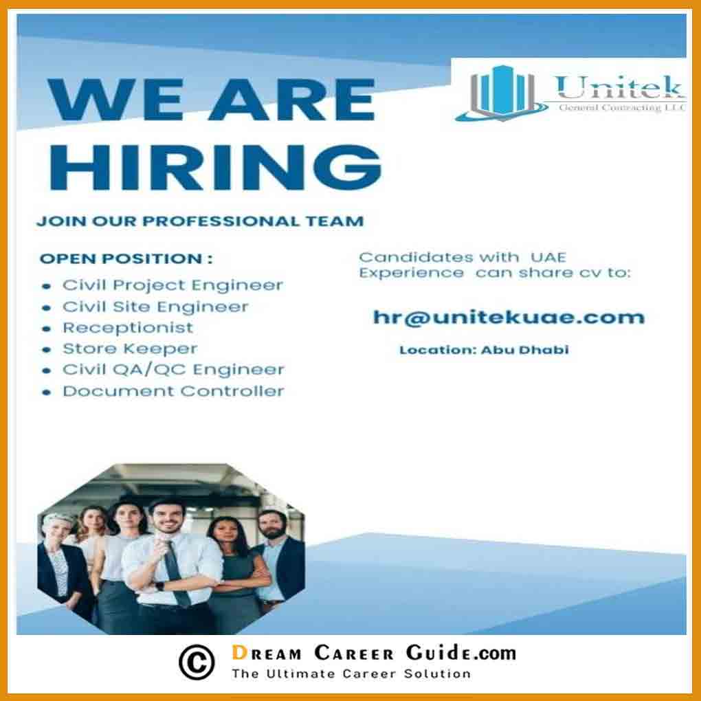 Unitek General Contracting Careers | Jobs In Gulf Countries