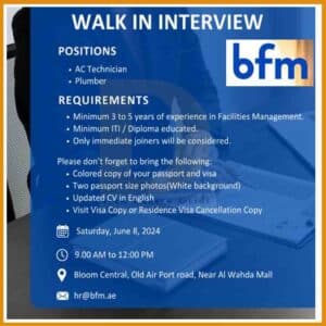 Bloom Facilities Management Careers